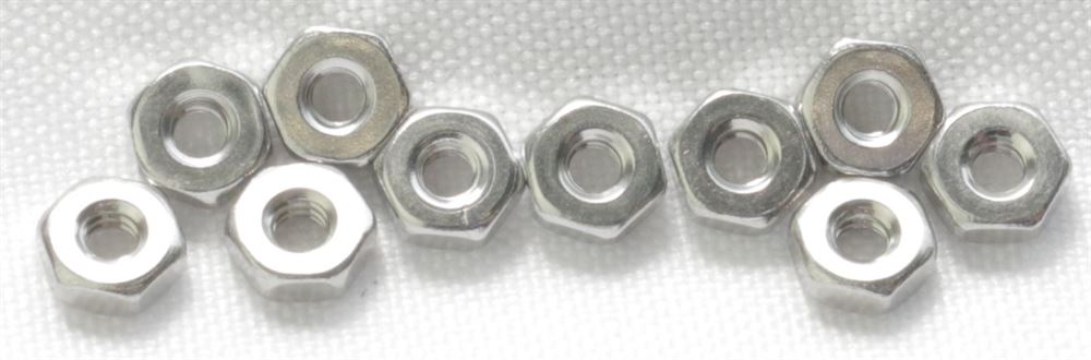 Hex Nut #4-40, Stainless Steel